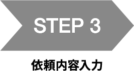 STEP3 入力内容の確認