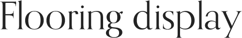 Flooring Display