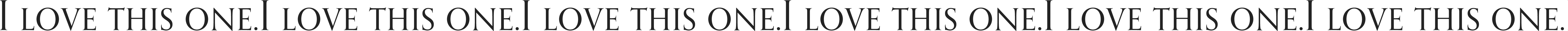 I LOVE THIS ONE