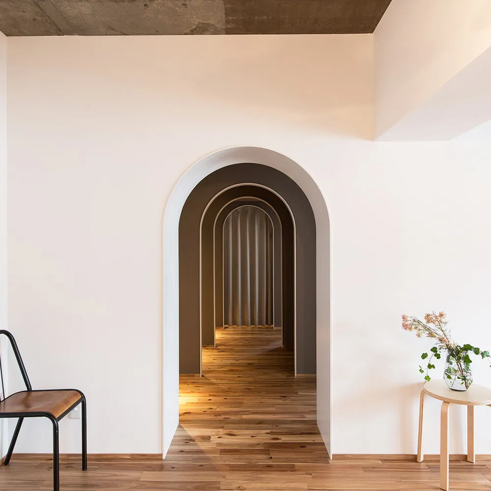 無垢フローリング施工写真